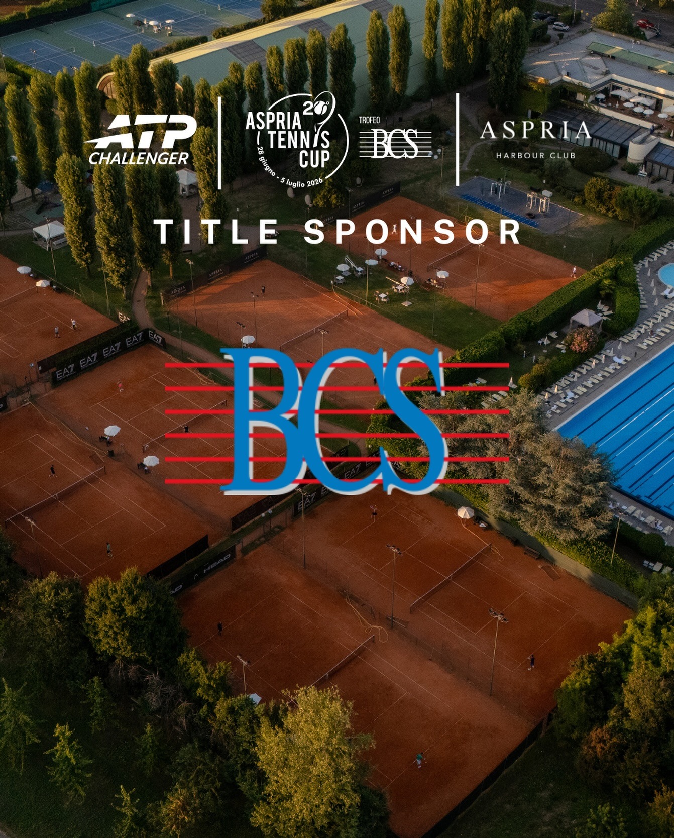 Da anni, @bcs_srl è al fianco dell’Aspria Tennis Cup come Title Sponsor, contribuendo alla crescita del torneo e accompagnandoci in un percorso fatto di passione e grandi emozioni. 🫰🏻

#AspriaTennisCup2026