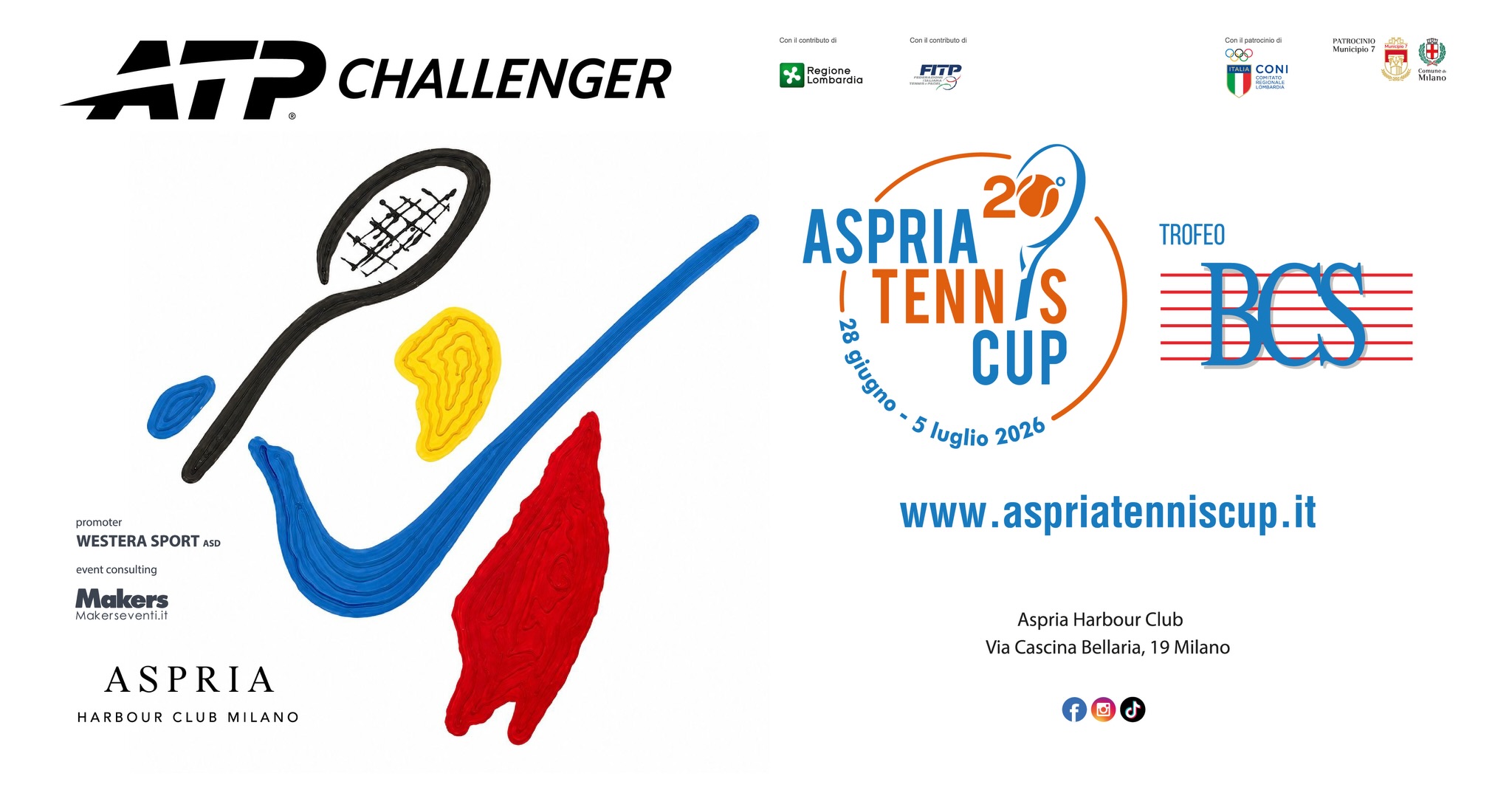 L’Aspria Tennis Cup celebra la sua 20ª edizione dal 28 giugno al 5 luglio 📆

Lo scorso anno, su questi campi, si sono messi in luce Dino Prizmic e Rafael Jodar, oggi tra i top player ATP.

Who will be the next?

Vi aspettiamo sui campi dell’ @aspria_harbourclub , un nuovo capitolo sta per iniziare. ✨