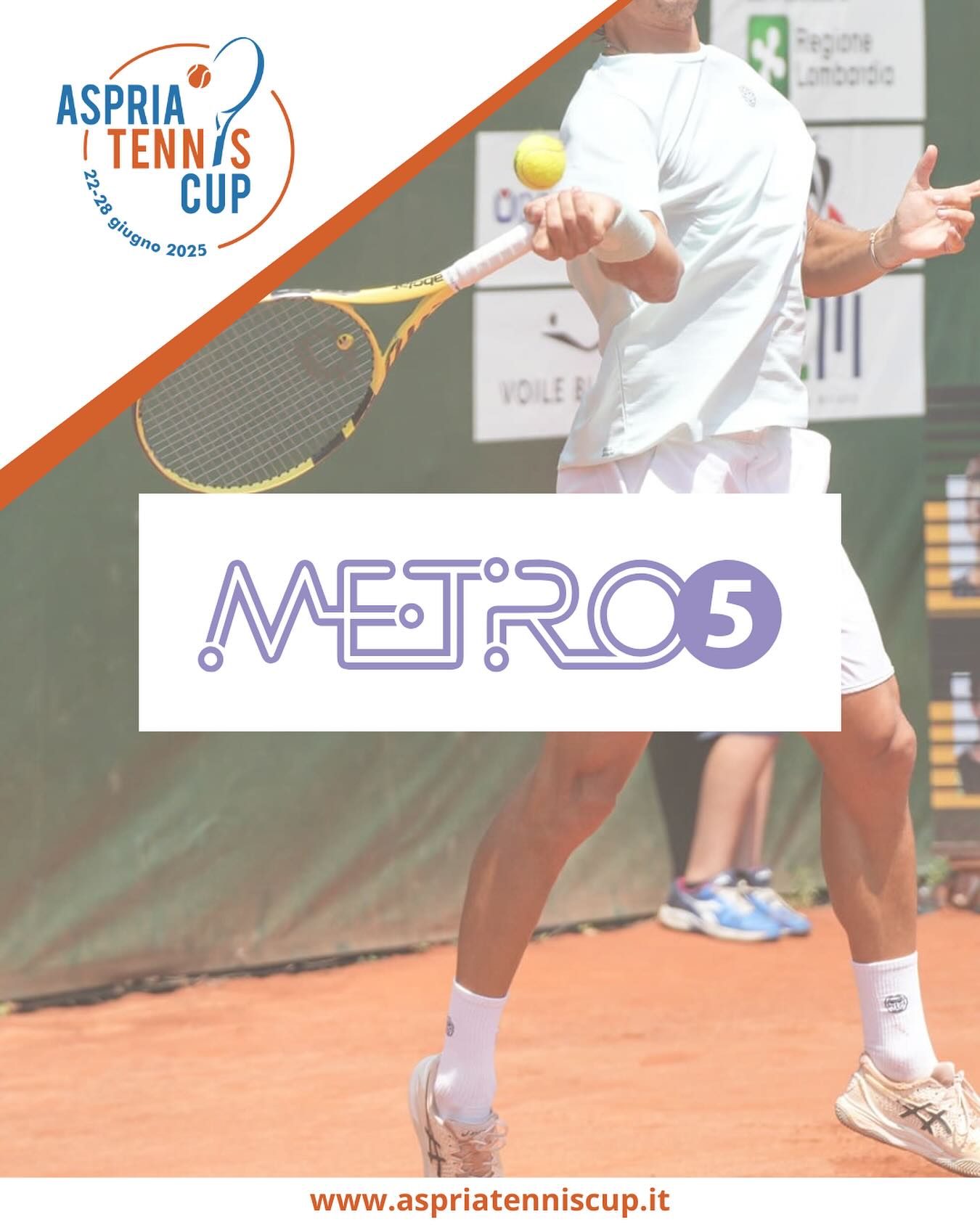 Anche quest’anno @metropolitana_5 è partner dell’Aspria Tennis Cup - Trofeo BCS. Una collaborazione che unisce sport e mobilità urbana, nel segno dell’accessibilità, della sostenibilità e del legame con il territorio milanese.
🎾 Dal 22 al 28 giugno, il tennis internazionale scende di nuovo in campo…e con Metro 5, la metropolitana dello sport, ci arrivi in un attimo!
#aspriatenniscup