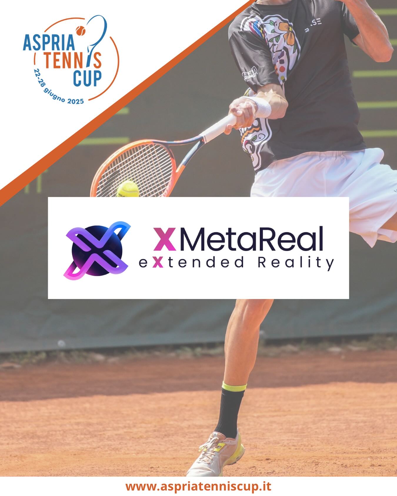 Il legame tra sport e XR è un legame sempre più forte. E oggi, con l’ingresso di @xmetareal tra gli sponsor dell’Aspria Tennis Cup – Trofeo BCS 2025, lo consolidiamo ulteriormente.
Siamo molto felici di questa partnership, le tecnologie immersive uniscono sport, innovazione, comunicazione e visione.
Dal 22 al 28 giugno, il grande tennis torna a Milano…e lo fa anche grazie a chi crede nei suoi valori, e nel suo potenziale!
#aspriatenniscup