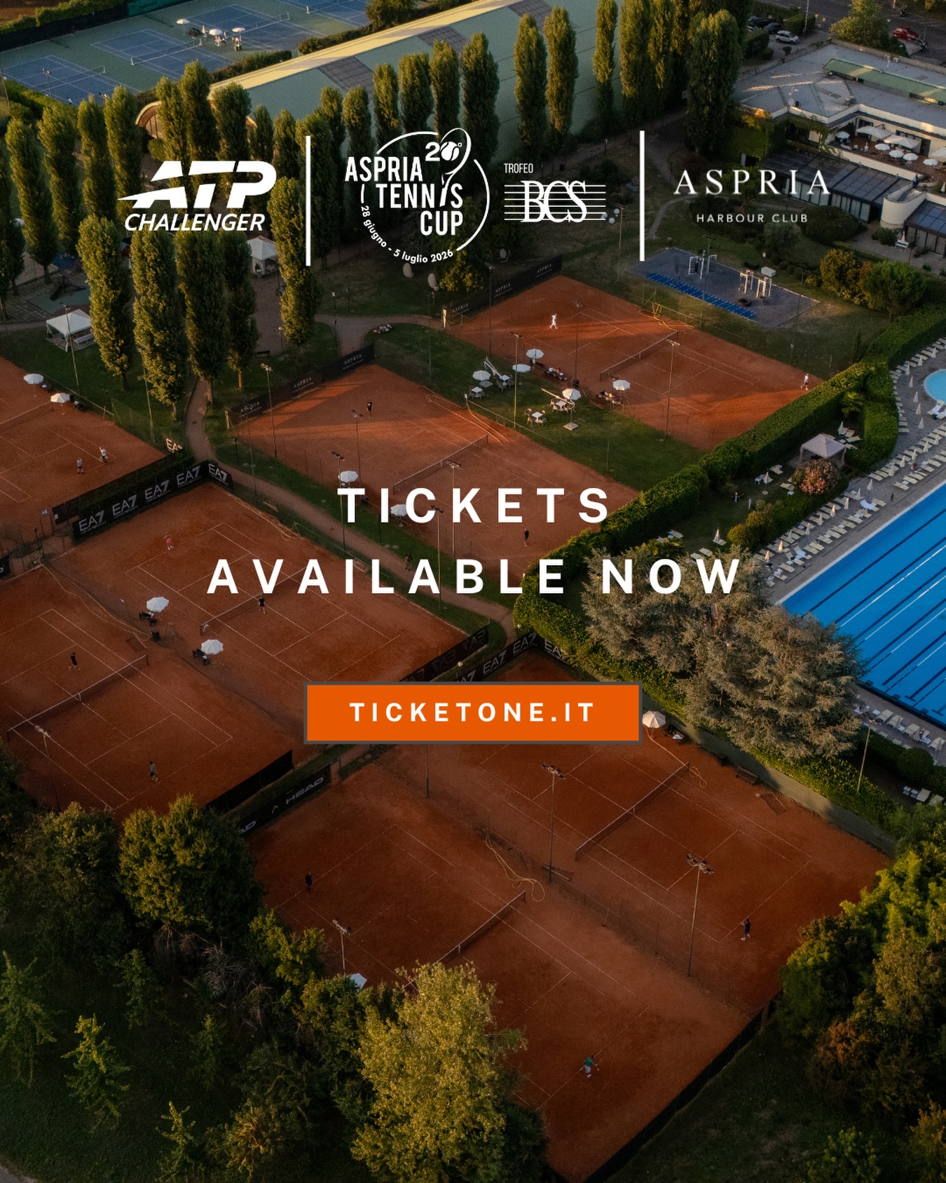 🎟️ Ingresso gratuito dal 28 al 30 giugno. 
Biglietti disponibili su ticketone.it per i match dal 1 al 5 luglio.

Quest’anno sarà possibile acquistare un abbonamento per vivere il torneo a 360° e assistere a tutte le partite in programma accedendo alla nuova Area Hospitality.
Uno spazio esclusivo aperto dall’inizio alla fine dei match, pensato per offrire un’esperienza che va oltre il campo da gioco, con servizi food & beverage di alto livello. 🍹

👉🏼 Link in bio